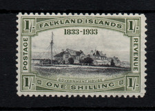 Falkland Islands 1933 1/-