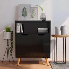 Sideboard High Gloss Black