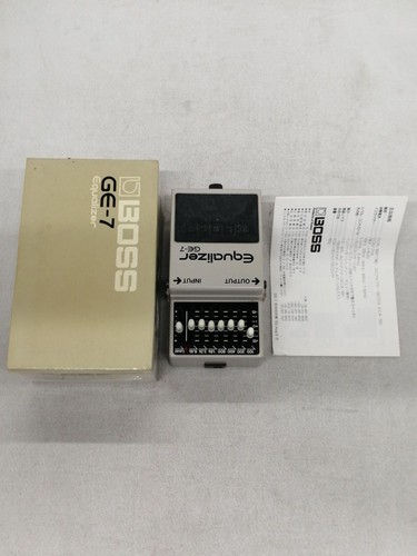 Boss effector used - boss, ge-7