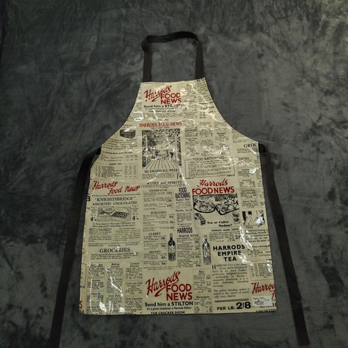 Harrods apron food news - harrods,