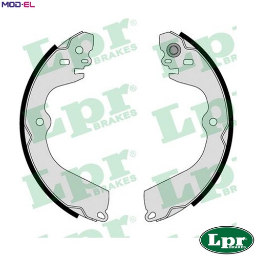 Brake shoe set - brake, for