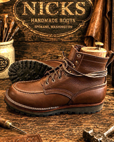 Nicks handmade boots wood - nicks,