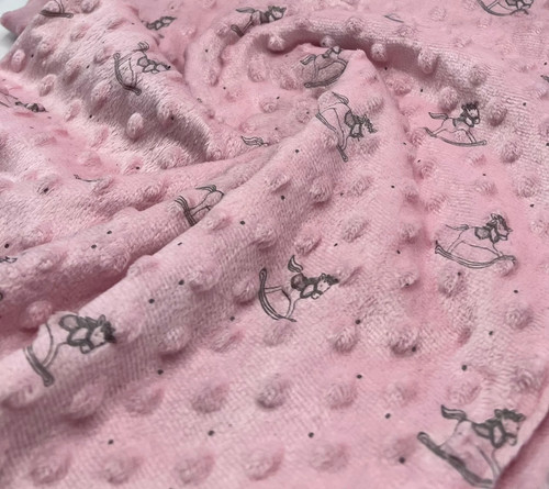 Baby pink rocking - pink, horse