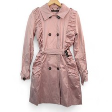 PBO Philosophy Blues Original Women's EU 36 / UK 8 Trench Coat Mac Pink