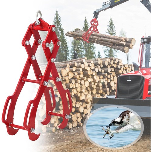 Log lifting tongs 4 claw - tongs,