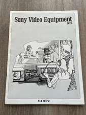 sony video equipment catalogue . vintage