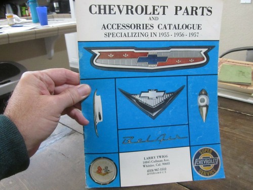 Vtg chevy parts accessories - chevy,