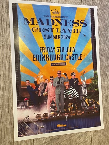 Madness concert poster - concert,
