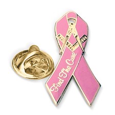 Masonic badge breast cancer - breast,