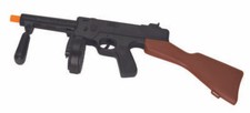 19.5" Tommy Gun Toy Plastic