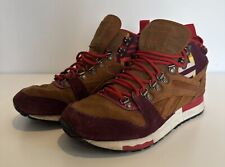 Reebok GL 6000 Transform Suede Brown And Red Retro Vintage Trainers Size UK 4.5