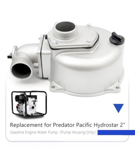 Water pump body housing - water,