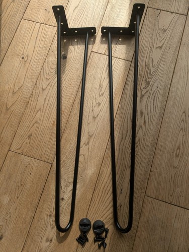 Black hairpin legs - black,
