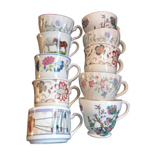 JOB LOT OF 10 MIS-MATCHED TEA