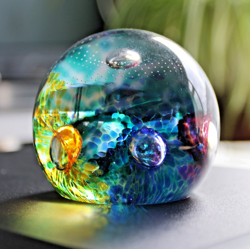 Caithness glass paperweight - caithness,