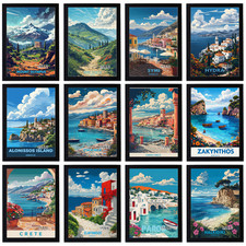 Vintage Travel Holiday Poster