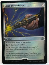 Laser Screwdriver, Doctor Who, Magic the Gathering, MTG, FOIL (178)