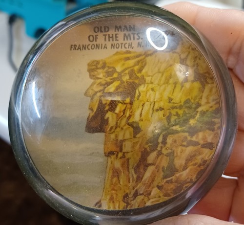 Vintage glass paperweight - vintage,