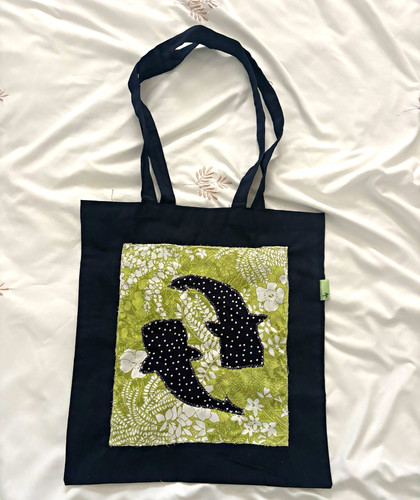 Handmade whale shark - , bag