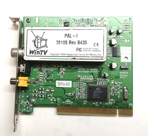 Hauppauge wintv pal 38105 - hauppauge,