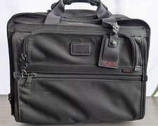 Tumi Alpha Wheeled Business Case with Removable Laptop Briefcase 26102DH