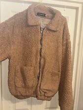 Oversized Teddy Bear  Jacket