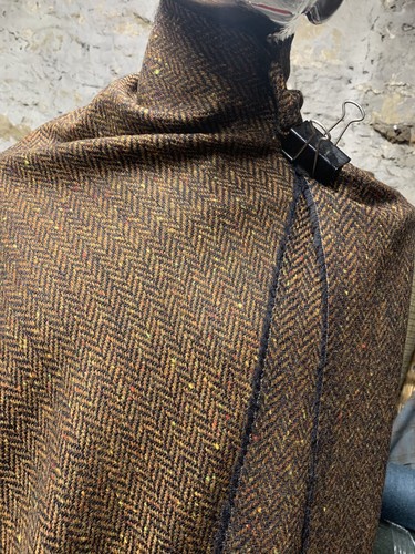 Pure wool apparel - wool, tweed