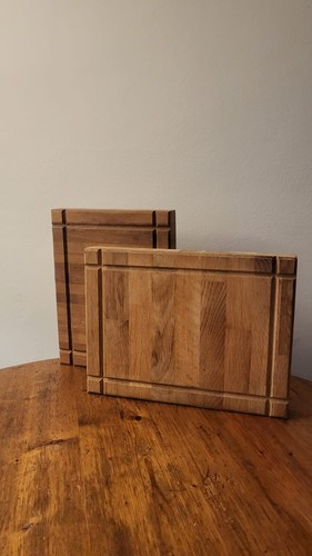 Natural oak chopping board - chopping,
