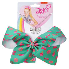 JoJo Siwa Bow And Necklace Set 20cm Signature Rhinestone