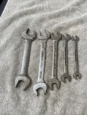 Whitworth Open ended Spanner’s 5 Pces 1/8” Whit—1/2” Whitworth