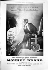 Old Print Monkey Brand Humber