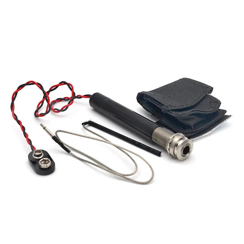 Pen style endpin jack preamp - endpin,