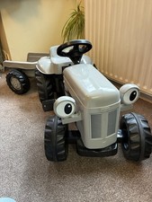 Rolly Childrens Ride-On Little Grey Fergie Tractor Outdoor Kids Ride On Toy