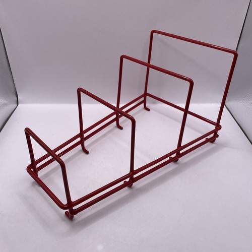 Vintage red plastic - plastic, coated
