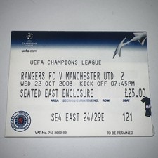 Glasgow Rangers v Manchester