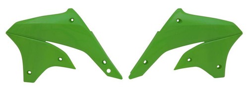Tech green radiator scoops - radiator,