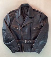 Vintage leather biker - vintage,