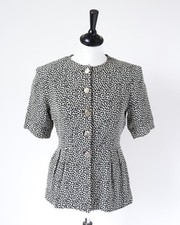 Jean Muir Peplum Top - Short