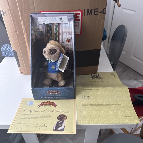 Collectible meerkat plush - collectible, with