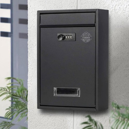 Wall mounted post - box, letter