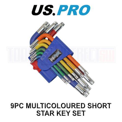 Pro tools 9pc multicoloured - tools,