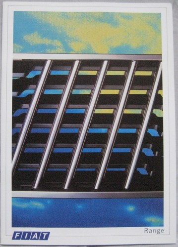 1986 fiat range brochure - 1986,