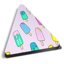 Triangle MDF Magnets - Pink
