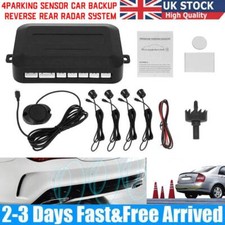 4 Parking Sensor Auto Car Backup Reverse Rear Radar Sound System Alert Alarm Kit