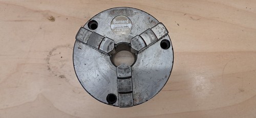 Jaw lathe chuck 4in - chuck, burnerd
