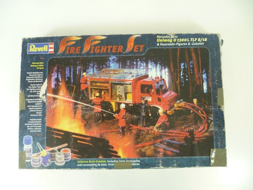 Revell mercedes unimog fire - mercedes,