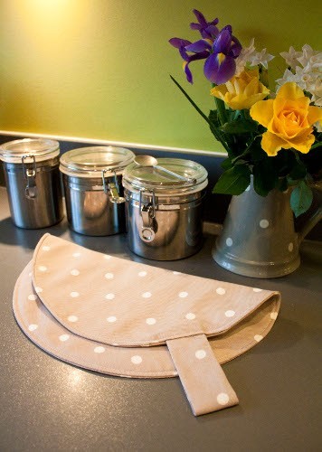 Taupe spot aga pad - pad, new