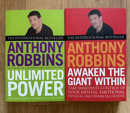 Tony robbins set books - tony,
