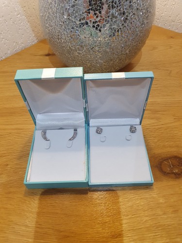 Diamonique qvc two pairs - diamonique,