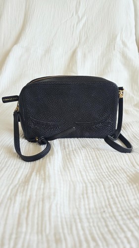 Lulu guinness black pebbled - guinness,